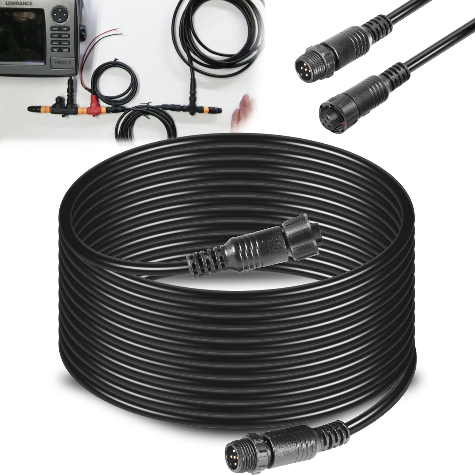 Amazon.com: NMEA 2000 (N2K) 15 Foot Backbone Drop Cable, Extension